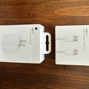 Apple USB-C Power Adapter and Cable